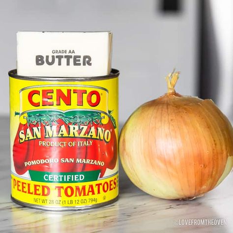 Easy Tomato Pasta Sauce, Marcella Hazan Tomato Sauce, San Marzano Tomato Sauce, Marcella Hazan, Love From The Oven, Easy Tomato Sauce, Tomato Pasta Sauce, Best Pasta Recipes, Tomato Sauce Recipe