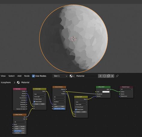 MagnumVD on X: "Turns out it's really simple to do like an NPR brushstroke kinda shader, just by using the position output of a simple voronoi texture to do custom normals! The same can be done to the colour aswell. Would you be interested in a download of an advanced nodegroup for that effect? https://t.co/Cr0EEZJsbj" / X Geometry Notes, Blender Character Modeling, Virtual Reality Art, 3d Modeling Tutorial, Blender Models, Video Game Design, Simple Texture, Blender Tutorial, Texture Paint