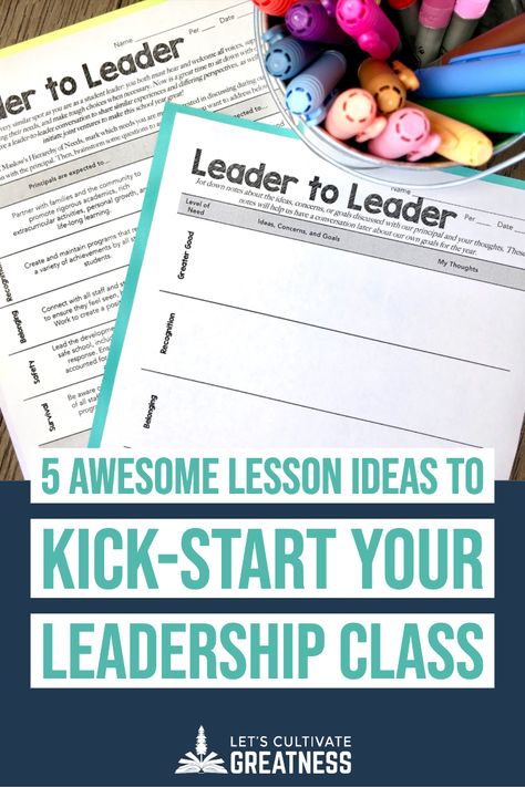 Leadership Ideas, Leadership Classes, Kindness Projects, Student Leadership, High School Social Studies, Leadership Activities, Student Government, Leadership Lessons, Elementary School Counseling