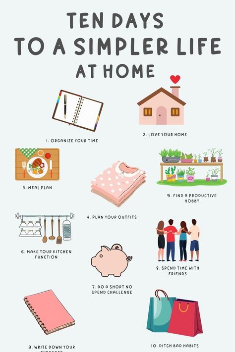 How To Live A Simple Lifestyle, Clean Living Lifestyle, Homemaker Schedule, Living With Less, Happy Homemaking, Simple Living Lifestyle, Living The Good Life, Hygge Life, A Simple Life