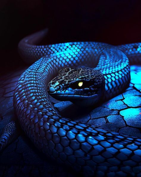 Blue snake wallpapers that are high defi... | Premium Photo #Freepik #photo #snake #viper Purple Snake Wallpaper, Blue Snake Wallpaper, Green Snake Wallpaper, Snake Spirit Animal, Snake Images, Viper Snake, Cool Snakes, Pretty Snakes, Snake Wallpaper