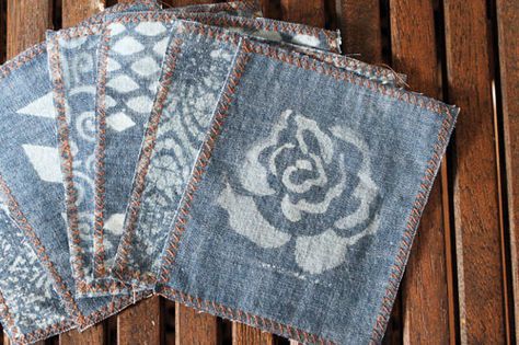 Repurpose Old Jeans, Återvinna Jeans, Artisanats Denim, Ropa Upcycling, Skirt Diy, Repurposed Denim, Blue Jeans Crafts, Denim Projects, Jean Crafts