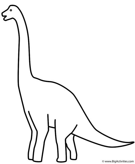 Dinosaur Template, Fairytale Food, Marine Tattoo, Long Neck Dinosaur, Learning French For Kids, Color For Kids, Best Coloring Pages, Scramble Words, People Coloring Pages