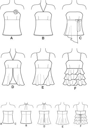 Y2k Tank Top Sewing Pattern, Cute Summer Top Sewing Pattern, Different Tank Top Styles, Cute Shirt Pattern Sewing, Sewing Ideas Clothes Tops, Make Your Own Clothes Beginners, Flowy Tank Top Sewing Pattern, How To Sew Cute Tops, Easy Cute Tops To Sew