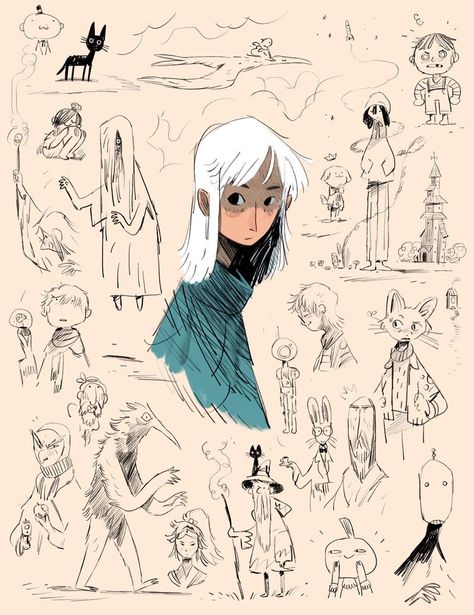 Book Author, Artistic Style, Arte Sketchbook, Dessin Adorable, Character Design Animation, Cartoon Character Design, Character Design References, Illustration Character Design, Art Inspiration Drawing