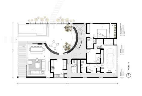 Cafe Plan, Architecture Drawing Plan, Seaside House, Modern Villa Design, Interior Design Presentation, Architecture Sketchbook, Architectural Floor Plans, Villa Plan, House Construction Plan