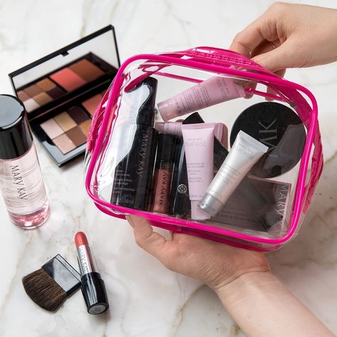 Packing for a weekend getaway with travel-size products! Kosmetyki Mary Kay, Timewise Miracle Set, Travel Size Makeup, Imagenes Mary Kay, Beauty Professional, Online Relationship, Mary Kay Business, Travel Size Beauty Products, Skin Care Collection