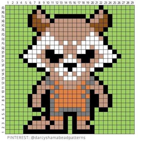 Marvel Avengers Pixel Art, Guardians Of The Galaxy Perler Beads, Groot Perler Beads, Perler Bead Patterns Marvel, Groot Marvel Art, Groot Perler, Avengers Perler Beads, Marvel Perler Bead Patterns, Avengers Pixel Art