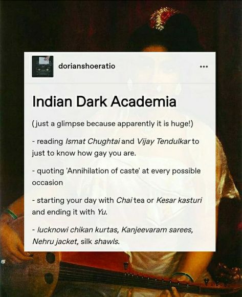 Indian Light Academia, Dark Academia Captions, Indian Dark Academia, Indian Academia, Chill Quotes, Classic Movie Quotes, Vintage Bollywood Aesthetic, Desi Vibes, Indian Literature