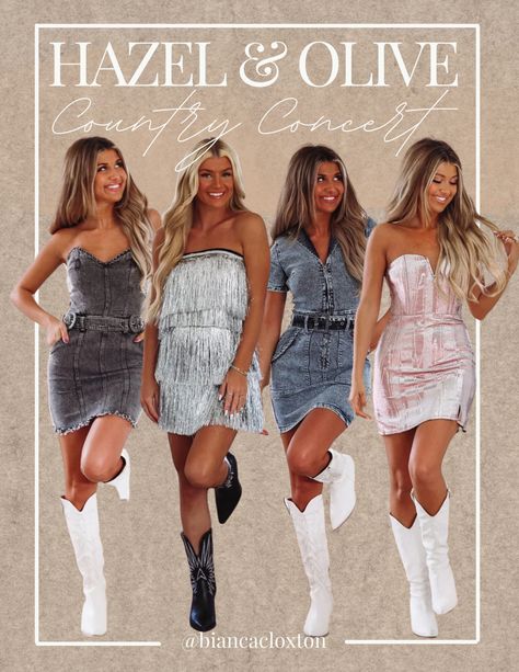 Country concert, music festival, Morgan Wallen, concert outfit, Nashville, cowgirl, cowboy, denim, fringe Country Concert Looks, Concert Outfit Nashville, Nashville Cowgirl, Morgan Wallen Concert Outfit, Morgan Wallen Concert, Country Concert Outfit Ideas, Cowboy Denim, Denim Fringe, Concert Outfit Ideas