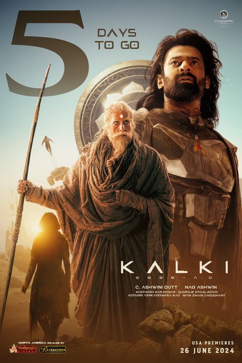 Prabhas Kalki 2898 AD | Download HD Poster Countdown Poster 😍🔥 Kalki 2898 Ad Posters, Kalki Movie Poster, Kalki 2898 Ad, Kalki Movie, Countdown Poster, New Movie Images, Sketch Images, Pencil Sketch Images, Reference Pics