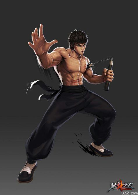 Martial Artist Character Design, Martial Arts Wallpaper, Artist Character Design, Fei Long, Marshall Law, Street Fighter Tekken, Marshal Arts, Martial Arts Anime, Bruce Lee Art