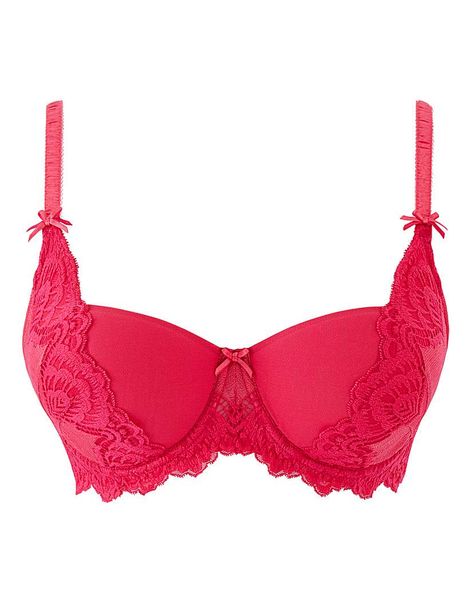 Gigi Padded Balcony Bra Hot Pink Half Shaved Hair, Half Shaved, Balcony Bra, Jd Williams, Simply Be, Shaved Hair, Balcony, Hot Pink, Bra