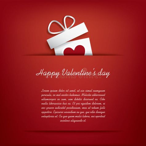 Valentines day card. Valentines day concept illustration with gift box and heart , #spon, #illustration, #gift, #box, #concept, #Valentines #ad Gift Card Creative Ads, Valentine Creative Ads, Valentine's Day Creative Ads, Valentines Day Advertising, Valentines Day Ads, Valentines Luxury, Agriculture Design, Valantine Day, Valentine Graphic