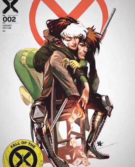 #Rogue and #Gambit by Ben Harvey Rouge Xmen, Amalgam Comics, Rogue Comics, Rogue Xmen, Marvel Nova, Gambit X Men, Xman Marvel, Gambit Marvel, Remy Lebeau