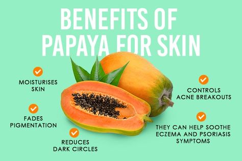 Benefits of papaya for skin Skin Herbs, Papaya For Skin, Papaya Face Wash, Papaya Face Mask, Benefits Of Papaya, Skin Home Remedies, Acne Facial Wash, Ripe Papaya, Papaya Seeds