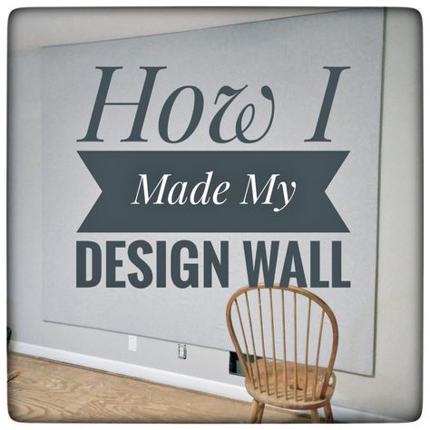 How I Made My Design Wall | The Quilt District Quilting Organization, Quilt Design Wall, Quilt Sewing Room, Quilt Planner, Sewing Spaces, Sewing Room Design, Sewing Room Decor, Dream Craft Room, Sewing Machine Projects