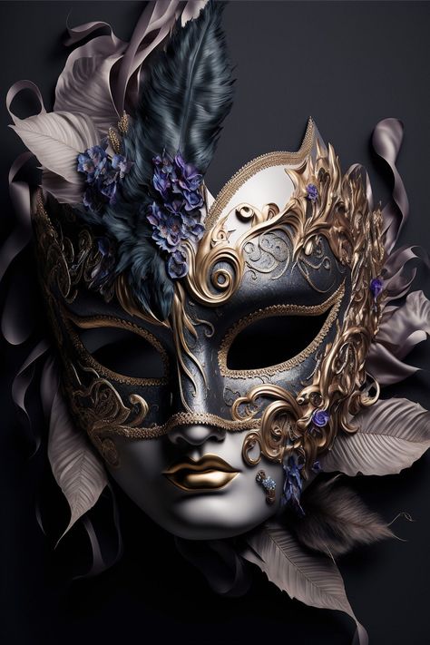 Masquerade mask full face