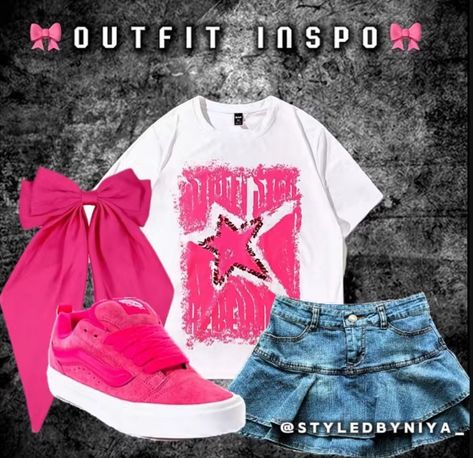 Cute Highschool Outfits, Simple Outfits For School, Teen Swag Outfits, Fly Outfit, Baddie Fits, Fasion Outfits, Stylish Summer Outfits, Trendy Outfits For Teens, Cute Lazy Day Outfits