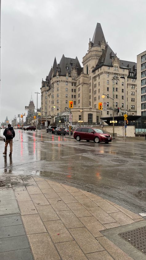 Downtown Ottawa Aesthetic, Canada Moodboard, Ottawa Aesthetic, Uni Lifestyle, Ottawa Downtown, Rainy Day In The City, Snow Walking, Ottawa City, Ottawa Travel