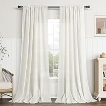 Playroom Curtains, Natural Linen Curtains, Cream Drapes, Natural Curtains, Sheer Window Curtains, Dining Room Curtains, Linen Curtain, Linen Drapes, Quality Curtains