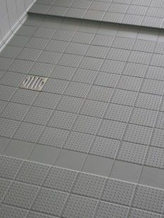 Anti-Slip Tiles for mommy's shower Anti Slip Tiles Bathroom, Non Slippery Tiles For Bathroom, Non Slip Tiles For Bathroom, Anti Slip Tiles, Tile Laundry Room, Flat Makeover, Non Slip Bathroom Flooring, Inlaw Suite, Tiles Ideas