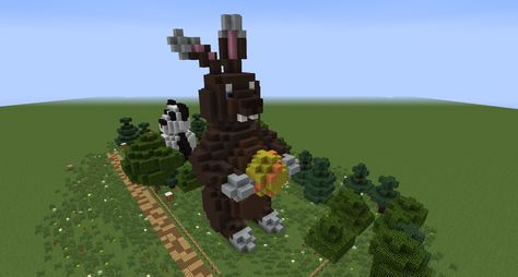 Minecraft Easter, Minecraft Building, Bunny Ear, Easter Egg, Easter Bunny, Easter Eggs, Minecraft, Egg, Easter