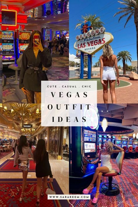 Wondering what to wear in Vegas for your upcoming trip? Check out these stunning Vegas outfit ideas for pool parties, date nights, and more! Are you planning a Las Vegas trip and wondering what to wear? I've compiled the top Vegas outfit ideas for 2024 to help you look fabulous for every part of your vacation. Whether you're lounging by the pool, dancing the night away, enjoying a romantic dinner, or exploring the city, having the right outfit is crucial. Las Vegas Outfit Inspiration, Clothes For Vegas Trip For Women, Modest Vegas Outfit, Vegas Casual Outfit Ideas, Vegas Outfits 40 Year Old, Las Vegas Outfit Women, Las Vegas Outfit September, Summer Outfits Las Vegas, Vegas Couple Outfits