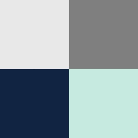 Mint Navy Color Palette, Navy And Mint Bathroom, Mint And Navy Kitchen, Mint And Navy Bedroom, Navy Aqua Color Palette, Light And Dark Colour Combinations, Mint And Navy Living Room, Mint Green And Navy Bedroom, Colours That Go With Mint Green