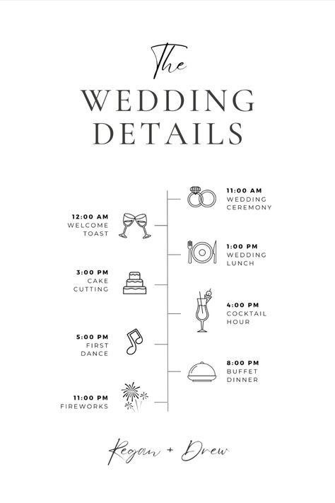 Download this easy-to-use wedding day timeline template. 💖 Save the date and make your wedding day truly unforgettable with our beautifully designed Wedding Day Timeline template! 💖 #WeddingPlanning #DreamDay #HappilyEverAfter Diy Wedding Itinerary, Itinerary For Wedding Day, Wedding Invitation Timeline, Wedding Timeline Day Of, Wedding Day Timeline Template, Winter White Wedding, Itinerary Wedding, Itinerary Design, Cambridge Wedding