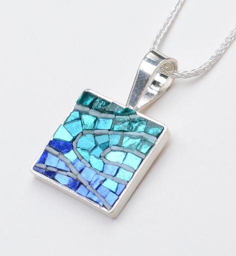 Mosaic Pendants, Mosaic Canvas, Micro Mosaic Jewelry, Mosaic Jewelry, Mosaic Madness, Stained Glass Jewelry, Fused Glass Jewelry, Micro Mosaic, Custom Pendants