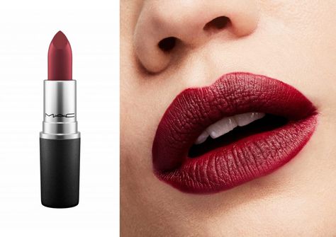 Mac Lipstick Colors For Different Skin Tones - FashionActivation Mac Bridal Lipstick, Best Mac Lipstick Colors, Mac Bridal Makeup, Mac Sin Lipstick, Most Popular Mac Lipsticks, Popular Mac Lipsticks, Olive Skin Lipstick, Bridal Lipstick, Mac Red Lipsticks