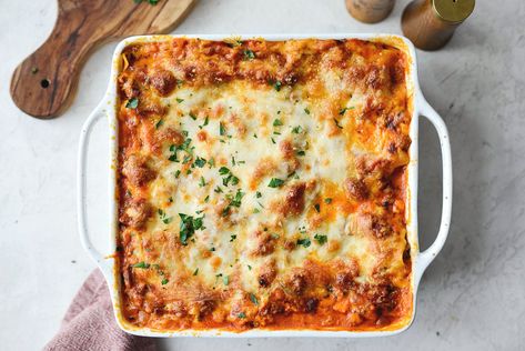 Small Batch Lasagna, Small Lasagna Recipe, Lasagna Recipe With Ricotta, Baked Spaghetti Casserole, No Boil Lasagna, Easy Lasagna Recipe, Chicken Lasagna, Zucchini Lasagna, Spaghetti Recipe