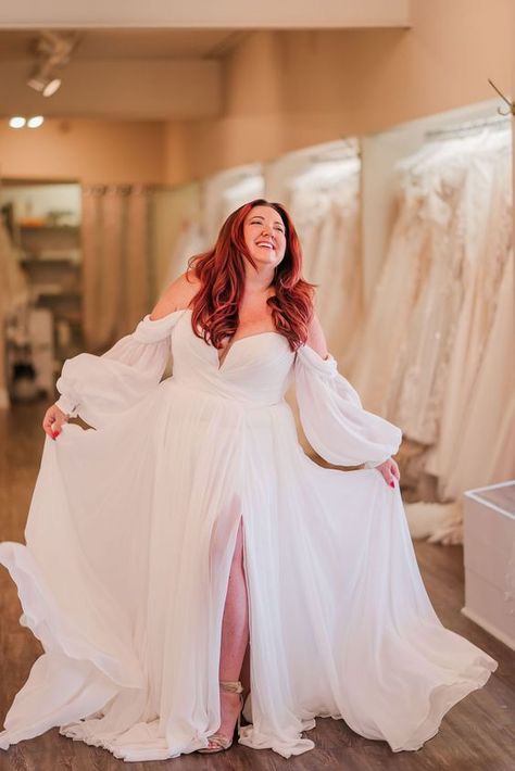 Plus Size Forest Wedding Dress, Plus Size Wedding Gowns Off The Shoulder, Plus Size Fit And Flare Wedding Dress With Sleeves, Mermaid Wedding Dress With Sleeves Plus Size, Ballgown Plus Size Wedding Dress, Wedding Dresses Fun Sleeves, Long Sleeve A Line Wedding Dress Plus Size, Unique Wedding Dress Plus Size, Country Plus Size Wedding Dresses