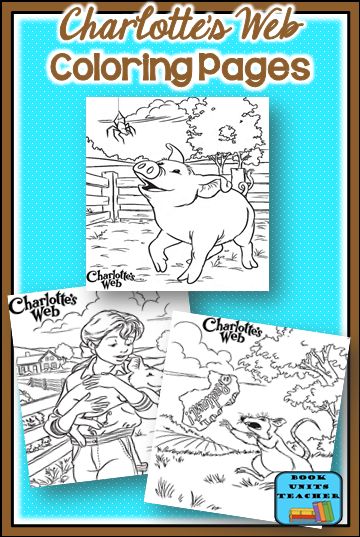 Charlotte's Web Coloring Pages, Charlottes Web Coloring Pages, Charlottes Web Coloring Pages Free, Charlotte's Web Lesson Plans, Charlotte's Web Art, Charlottes Webb Party, Charlotte Web Activities, Charlottes Web Unit Study Free, Charlottes Web Diaroma