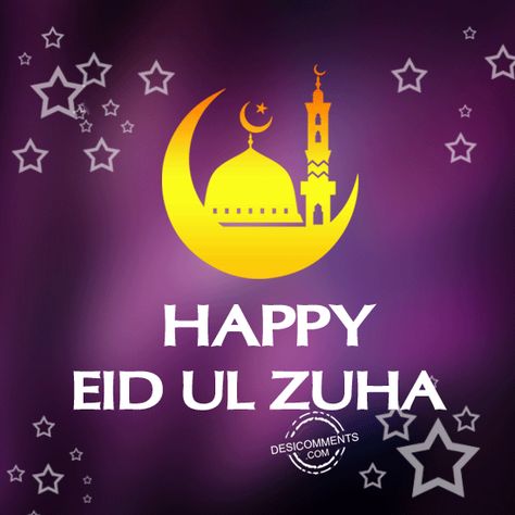 Picture: Happy Eid Ul Zuha Eid Ul Zuha Mubarak, Eid Pictures, Eid Mubarak Animation, Eid Mubarak Gif, Eid Mubark, Eid Pics, Eid Images, Basant Panchami, Eid Mubarak Wishes