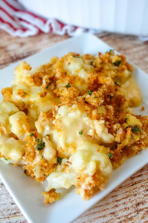 Glorious Baked Cheese Cauliflower Cauliflower Cheese Tipsy Housewife, Cauliflower Ideas For Dinner, Best Cauliflower Cheese Recipe, Cheeses Cauliflower Casserole, Cauliflower Mozzarella Recipes, Quest Cauliflower Bake, Cauliflower Mustard Recipes, Pureed Cauliflower Recipes, Creamy Cheesy Cauliflower Bake