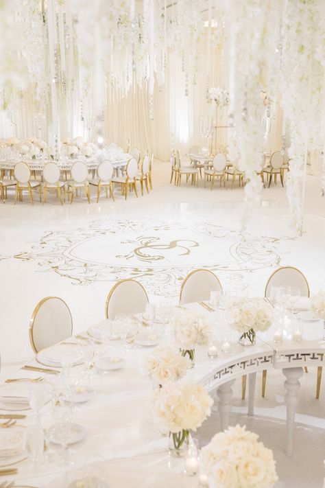 White & Gold Wedding at the Ritz Carlton, Laguna Beach — Eddie Zaratsian Lifestyle & Design All White Luxury Wedding, White And Gold Wedding Themes, Eddie Zaratsian, Ice Wedding, Decorate Wedding, Gold Wedding Reception, White And Gold Wedding, White Weddings Reception, White Wedding Decorations