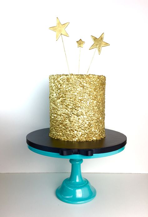 Gold Sprinkle Cake, Gold Glitter Cake, Sequin Cake, Sparkly Cake, Gold Sprinkles, Cake Vanilla, Sprinkle Cake, Barbie Cake, Glitter Cake