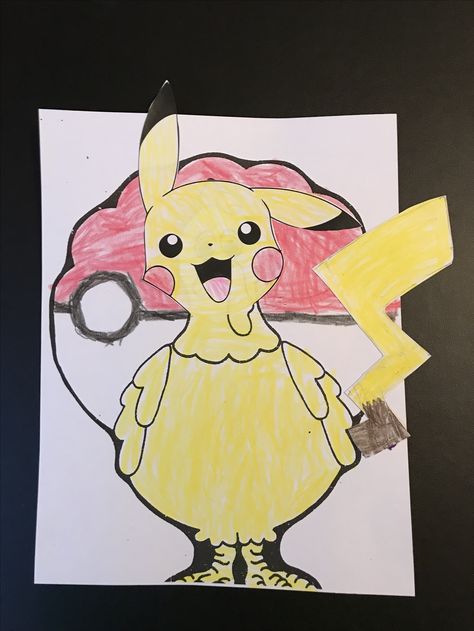 Pikachu disguise a turkey! Pokemon Turkey In Disguise, Pikachu Turkey In Disguise, Disguise A Turkey Pikachu, Disguise A Turkey Pokemon, Disguise A Ghost Project, Tom Turkey Disguise, Turkey In Disguise Ideas, Disguise A Turkey Ideas, Disguised Turkey