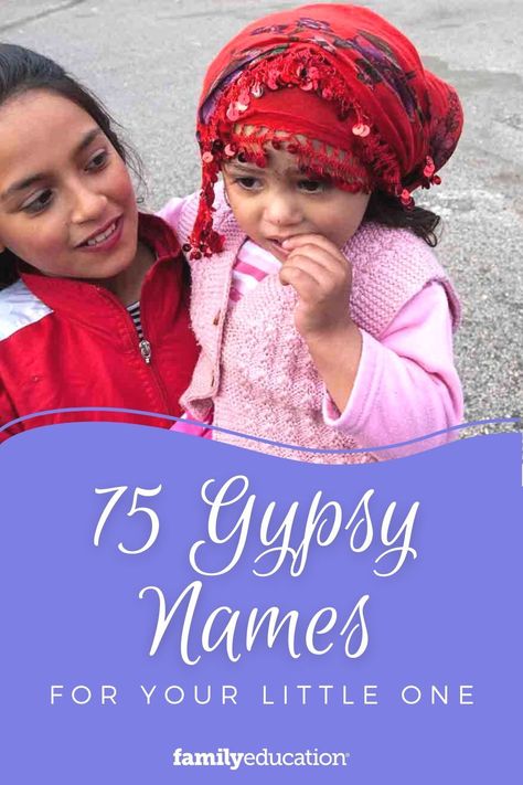 We've put together the ultimate list of 75 gypsy names for boys, girls, and gender-neutral options with Irish and Romani origins and meanings for your baby name inspiration. Romani Names, Romanian Last Names, Romani Character, Hippie Names For Boys, Romani Culture, Soul Meaning, Names For Boys, Diverse People, Toddler Discipline