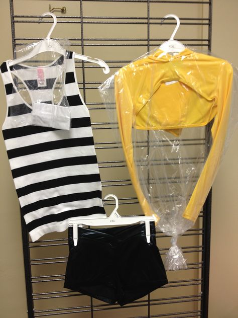 Description: Jail break costume with yellow jacket Size: Cost: Jail Break Costume, Yellow Jacket, Dance Costumes, Product Description, Yellow