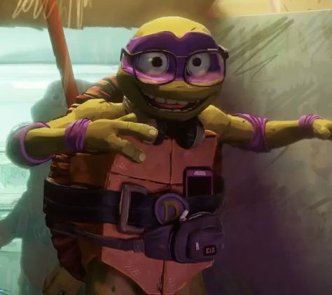 Donnie Mutant Mayhem, Tmnt 2023, Donnie Tmnt, Ninja Turtles Mutant Mayhem, Tmnt Mutant Mayhem, Tmnt Movie, Donatello Tmnt, Turtle Tots, Mutant Mayhem