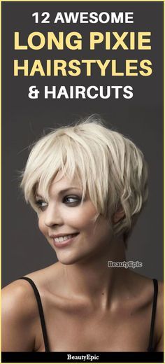 Messy Pixie Haircut, Pixie Haircut Fine Hair, Longer Pixie Haircut, Long Pixie Hairstyles, Thick Hair Cuts, Pixie Cut With Bangs, Pixie Bob Haircut, Long Pixie Cuts, Pixie Haircut For Thick Hair