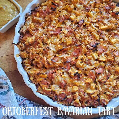 Oktoberfest Recipes, Bavarian Recipes, Potato Crust, Oktoberfest Food, Seasoned Potatoes, Shredded Potatoes, Special Occasion Food, Ham Recipe, Grated Potato