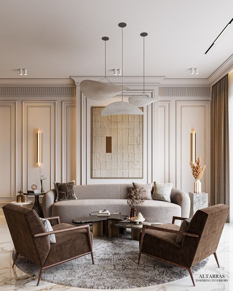 Neo-classical :: Behance Neoclassic Living Room Design, Neo Classical Living Room, Neoclassic Living Room, Neo Classical Interior Design, Neo Classic Living Room, Neo Classical Interiors, Neoclassical Living Room, Classical Living Room, Neoclassical Interior Design