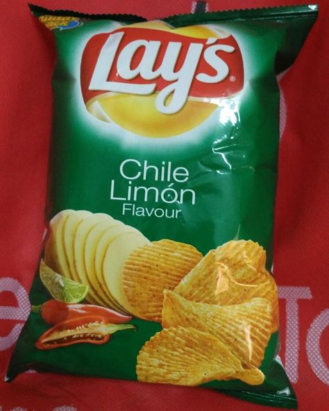 #late #night #snack #indian #spicy #and #special #lay #lays #chips #layschips #chile #limon #chilly #lemon #foodpic #foodie #foodporn #foodgravy #foodstagram #foodgasm Potato Chip Flavors, International Snacks, Lays Chips, Lays Potato Chips, Eating Food Funny, Crunchy Snack, Asian Grocery, Delicacy Food, Chili Lime