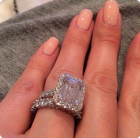 Huge diamond rings