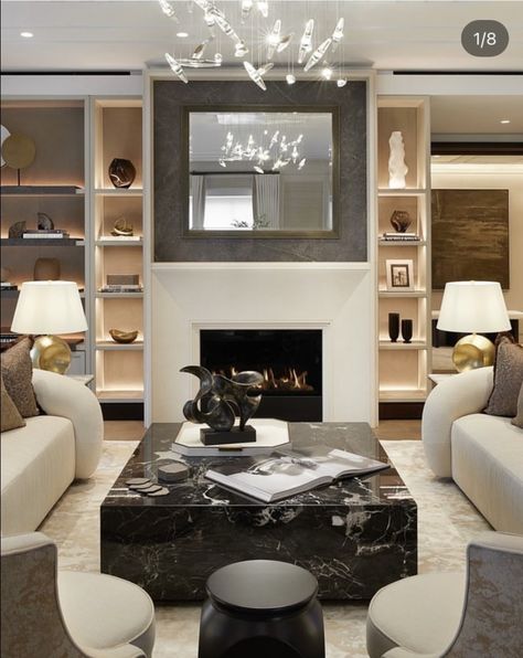 Laura Hammett Interiors, Laura Hammett, Celebrity Interior Design, Relaxing Space, Interior Desig, Elegant Living Room, Living Room With Fireplace, Floor Design, Beautiful Interiors