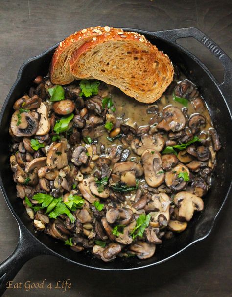 Mushroom ragout | Eat 4 Good Life Mushroom Ragout Recipe, Ragout Recipe, Mushroom Ragout, Veggie Dishes, Mushroom Recipes, Vegetable Dishes, Vegetarian Dishes, Veggie Recipes, Vegetable Recipes